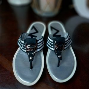 Anne Klein Sport Flip flops.  Size 6 1/2.  EUC!